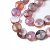 Synthetic Fire Crackle Agate Beads Strands G-S359-372-01-3