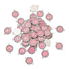 Alloy Enamel Links Connectors ENAM-TA0002-15A-3