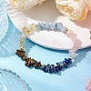 Taurus Guardian Gemstone Stretch Bracelets BJEW-JB11108-04-2