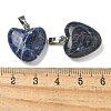 Natural Sodalite Pendants G-K385-03P-03-3