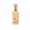 304 Stainless Steel Pendants STAS-Z120-03D-G-1