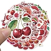 50Pcs Cartoon Cherry PVC Sticker STIC-D280-06-4