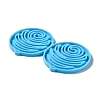 DIY Flat Round with Vortex Pendant Silicone Molds DIY-I099-29-4