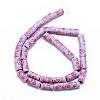 Polymer Clay Bead Strands CLAY-T001-D20-2