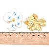 304 Stainless Steel Stud Earrings SA-CBA065A-03C-G-3