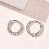 304 Stainless Steel Hoop Earrings SA-CBA46AF-25P-1