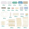 SUNNYCLUE DIY Mixed Stone Earring Making Kit STAS-SC0017-43-2