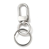 304 Stainless Steel Keychain Rings STAS-H238-02P-1