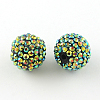 AB-Color Resin Rhinestone Beads RESI-S315-14x16-04-1