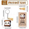DIY Keychain Making Kits KEYC-CN0001-12B-08-2