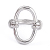 Tarnish Resistant 304 Stainless Steel Finger Rings RJEW-K233-07B-P-1