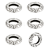 6Pcs 925 Sterling Silver European Beads STER-PH0004-79-1