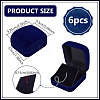 Velvet Badge Package Boxes CON-WH0086-171A-2