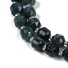 Natural Moss Agate Beads Strands G-O201B-131F-3