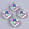 Handmade Polymer Clay Pendants CLAY-T016-77-1