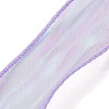 Flat Rainbow Color Nylon Organza Ribbon OCOR-WH0082-62A-1