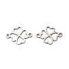 Non-Tarnish 201 Stainless Steel Connector Charm STAS-I199-C01-P-1