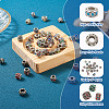 Kissitty 58pcs 29 style Alloy Rhinestone European Beads MPDL-KS0001-03-14