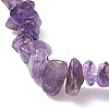 Gemstone Chips & Natural Pearl Stretch Bracelet for Women BJEW-JB07654-4