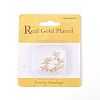 Brass Charms X-KK-S341-50X-3