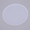 Round Cup Mat Silicone Molds LS-DIY-WH0181-46-2