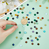 72Pcs 18 Colors Natural Jade Cabochons G-FH0002-73-3