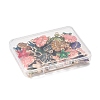 40Pcs 10 Styles Alloy Enamel Pendants ENAM-FS0002-66-6