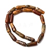 Natural Picasso Stone/Picasso Jasper Beads Strands G-D0017-05-6
