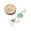 4Pcs Glass & ABS Imitation Pearl Pendant Decoration X1-HJEW-TA00352-3