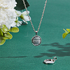 925 Sterling Silver Pendant Cabochon Settings STER-UN0001-80-2