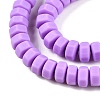 Handmade Polymer Clay Beads Strand CLAY-T021-01O-3