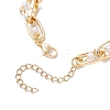 Aluminium Cable Chain Bracelets BJEW-JB12232-4