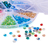 400pcs 10 Colors Glass Beads Strands GLAA-TA0001-21-25