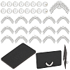 20Pcs ABS Plastic Pearl Pin JEWB-BC0001-15A-1