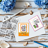 Custom Summer Theme PVC Plastic Clear Stamps DIY-WH0631-0077-2