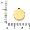 304 Stainless Steel Enamel Pendants SA-CBA8A4A-04B-G-3
