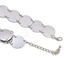(Defective Closeout Sale: Scratched) Plastic Sequin Body Chain for Women AJEW-XCP0003-29-3
