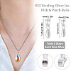 Beebeecraft 6Pcs 2 Style 925 Sterling Silver Pendants Bails STER-BBC0001-12-2