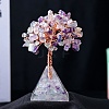 Natural Fluorite Chips Tree Decorations PW-WG33019-06-1