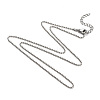 304 Stainless Steel Ball Chain Necklaces NJEW-JN02912-03-1