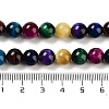 7 Colors Natural Tiger Eye Beads Strands G-A220-A01-01-5