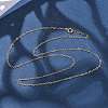 1/20 14K Gold Filled Heart Link Chain Necklaces for Women NJEW-Z068-03G-01-2