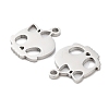 Non-Tarnish 316 Surgical Stainless Steel Charms STAS-Q314-16P-2