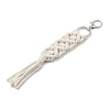 Handmade Macrame Nylon Thread Pendant Decorations HJEW-P019-05P-03-3