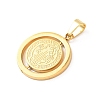 Religion 304 Stainless Steel Pendants STAS-K318-01G-2