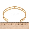 304 Stainless Steel Cuff Bangles for Women BJEW-S181-02G-A-3