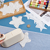 6Bags Polyester Blank Embroidery Sew on Cloth Patches PATC-PH0001-86D-3