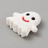 Ghost Food Grade Silicone Beads SIL-WH0002-77A-2