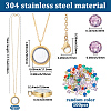 DIY Necklace Making Kits DIY-SP0007-36-2