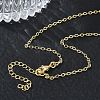 2MMM Brass Cable Chain Necklaces for Women KK-CBA2293-01G-3